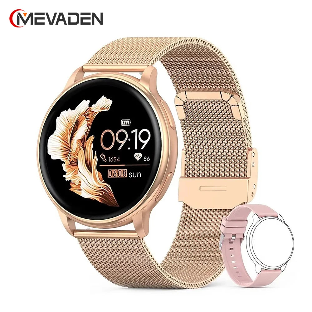 MEVADEN Y22 Smart Watch – Bluetooth Calls, Fitness Tracking & Custom Dial