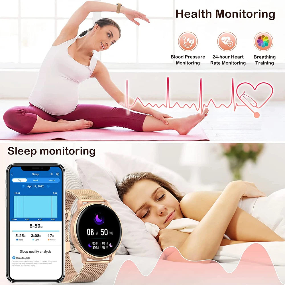 MEVADEN Y22 Smart Watch – Bluetooth Calls, Fitness Tracking & Custom Dial